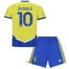 Officiële Voetbalshirt + Korte Broek Juventus Paulo Dybala 10 Derde 2021-22 - Kids